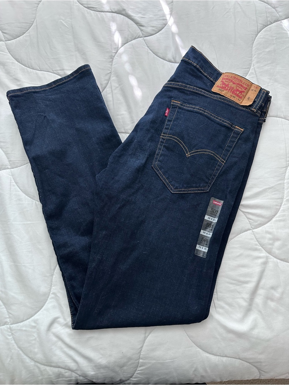 Levi's Straight-Leg Jeans Waist 35 Length 34